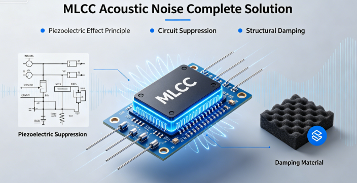 MLCC acoustic noise (whistling) is one of the most common and stubborn problems in the electronics industry, affecting almost all products from smartphones and laptops to automotive infotainment and industrial power supplies. It not only severely damages
